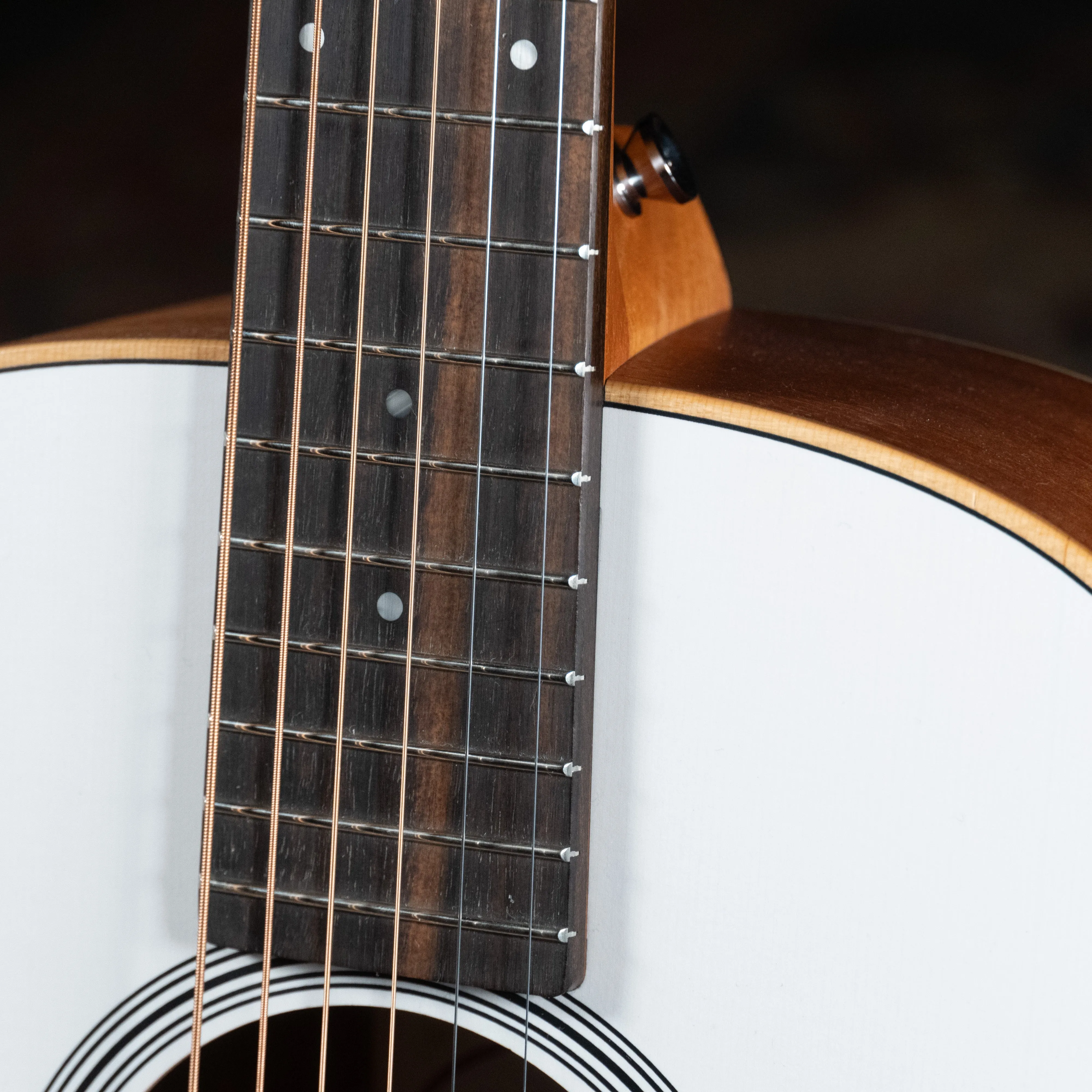 2020 Taylor GS Mini-e Special Edition Acoustic-Electric Guitar, Trans White w/Soft Case - Used
