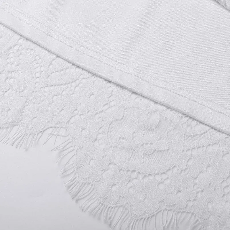 Boho Dress - White Lace