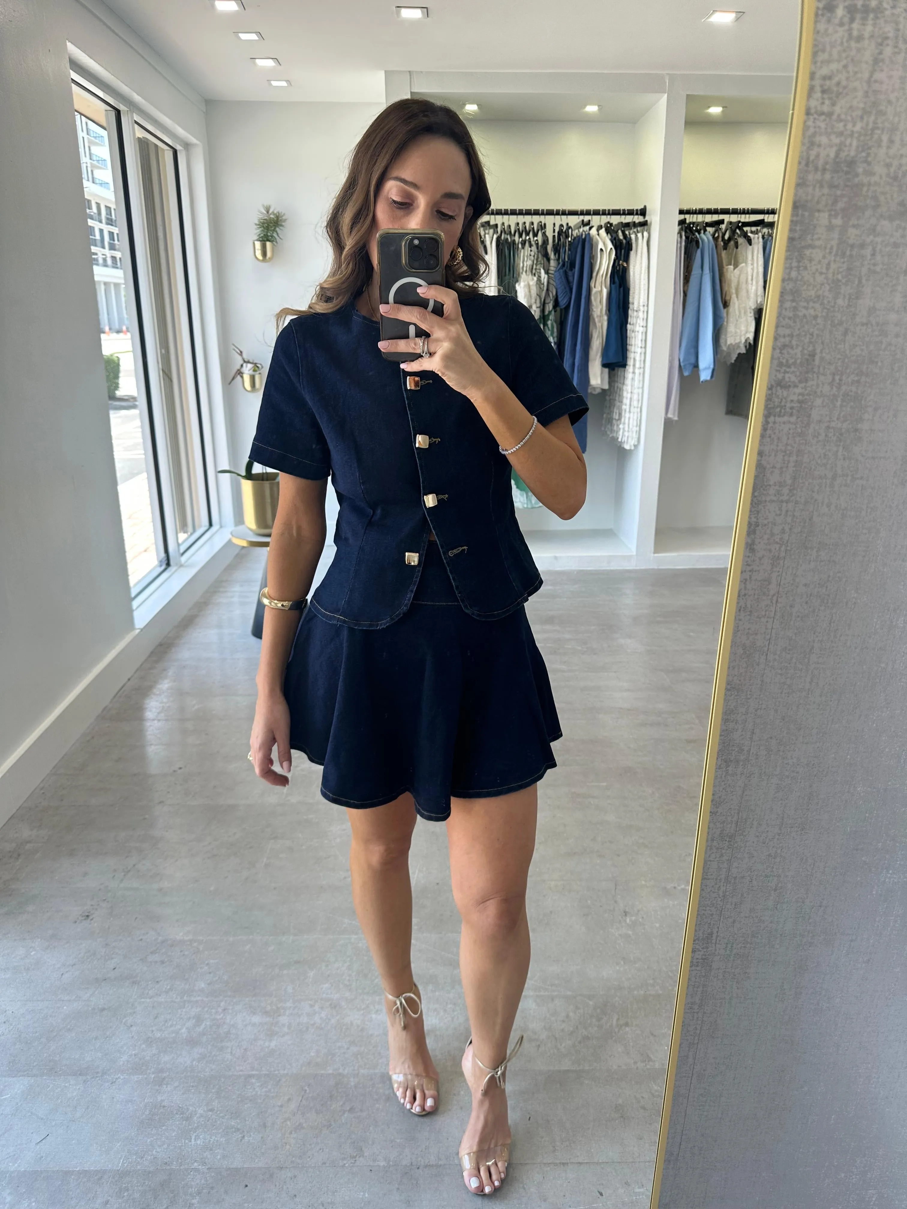 CHIC DENIM CO-ORD