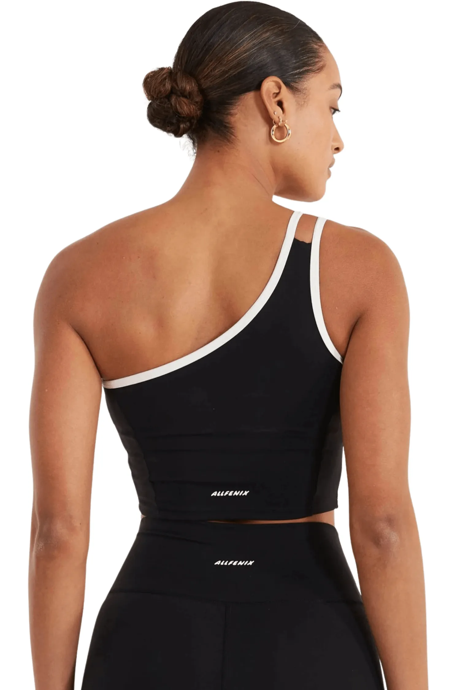 Contrast One Shoulder Tank