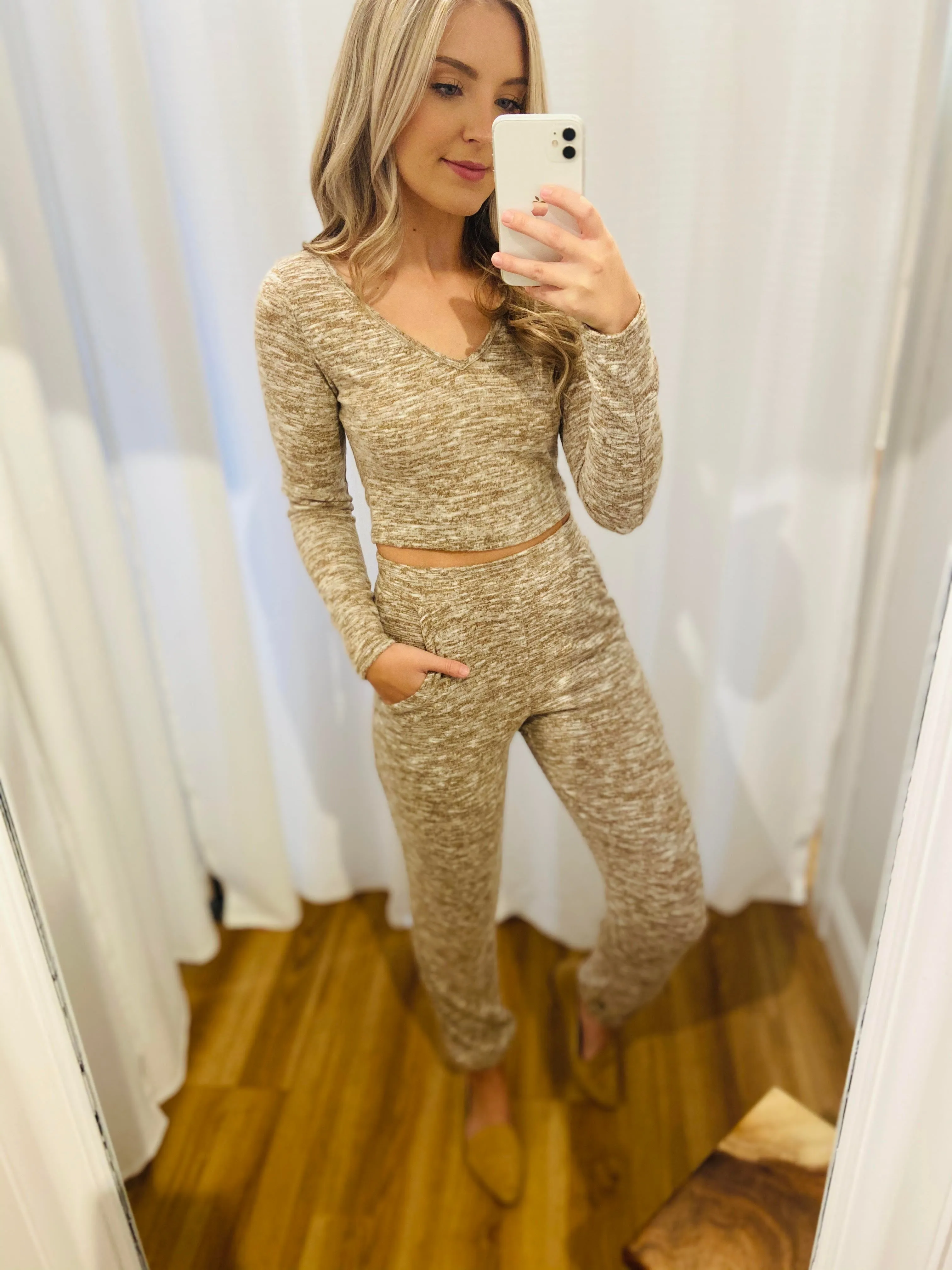 Cozy Oatmeal Jogger Set