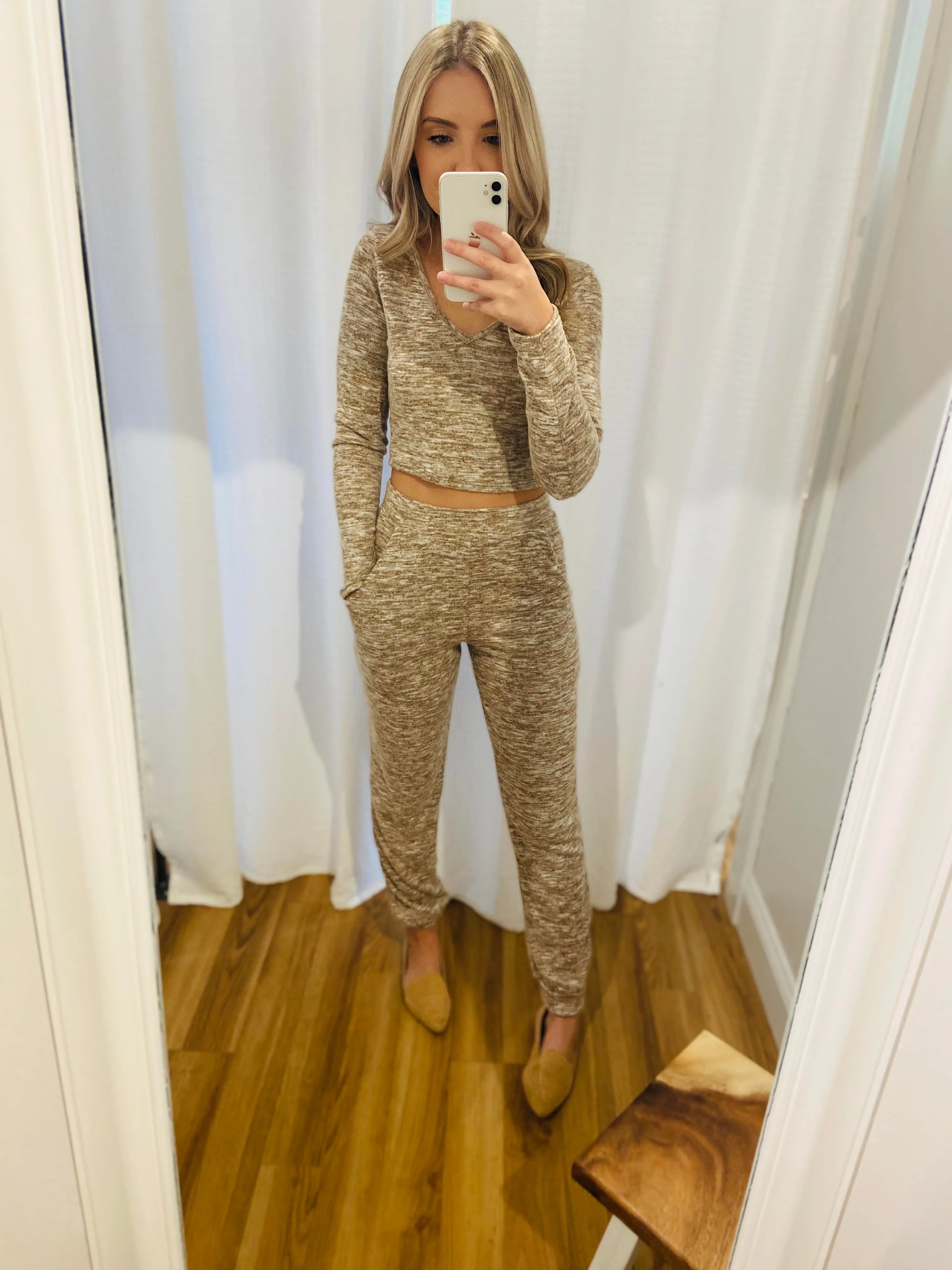Cozy Oatmeal Jogger Set