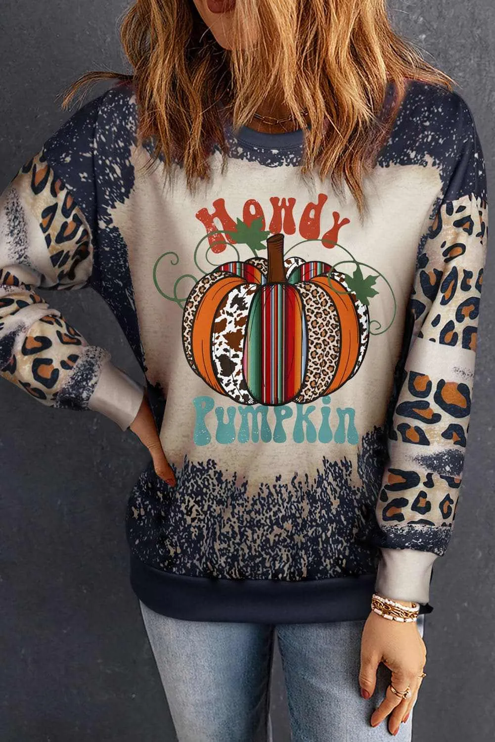 Cozy pumpkin patch sweatshirt
