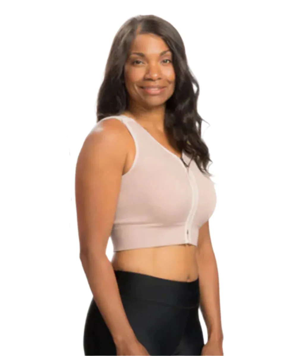 Final Sale Clearance Wear Ease Karena Textured Gradient Compression Bra May Eliminate the Need to Buy Chip Pads